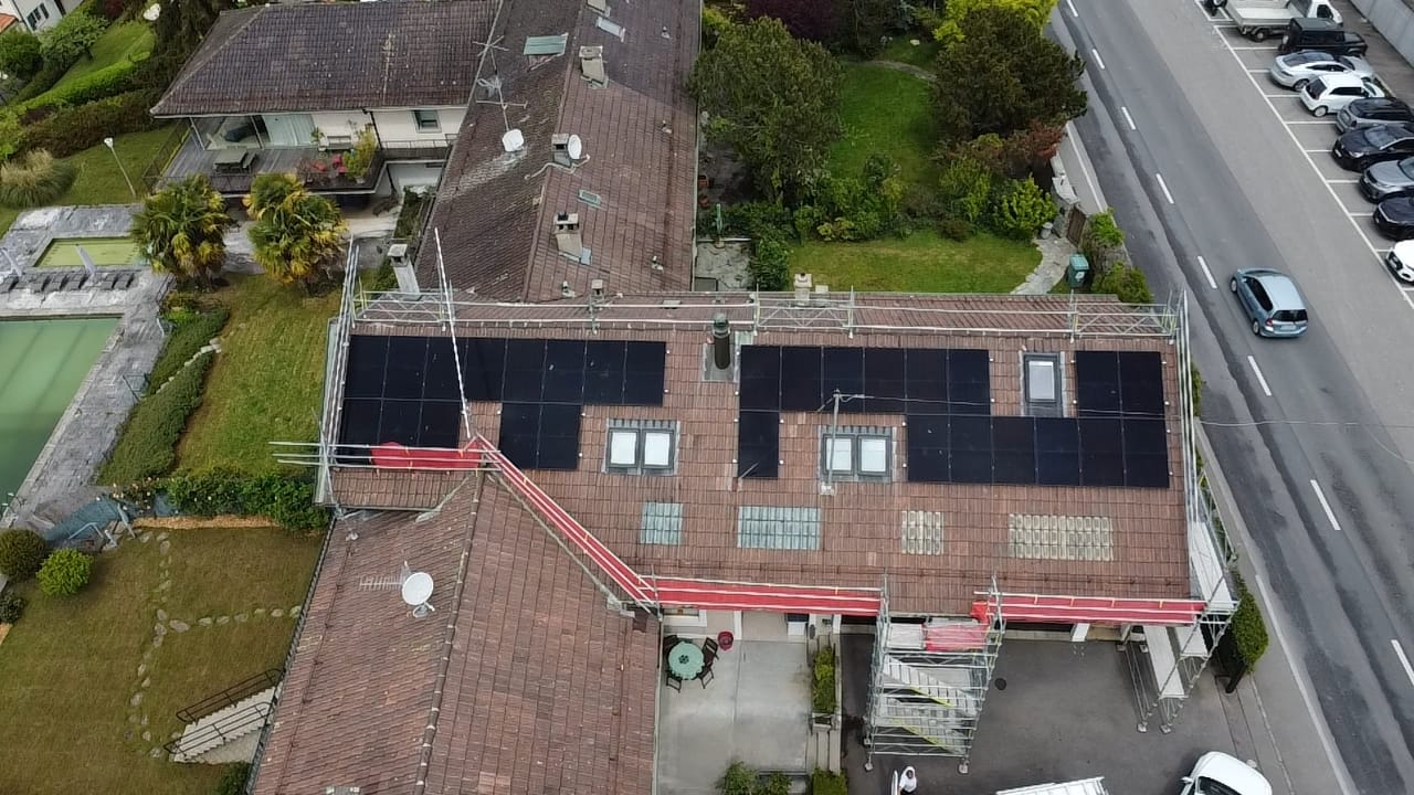 Panneaux photovoltaïque Anière