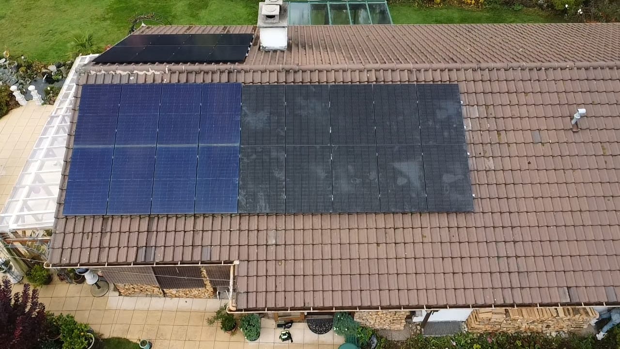 Panneaux photovoltaïques Froideville