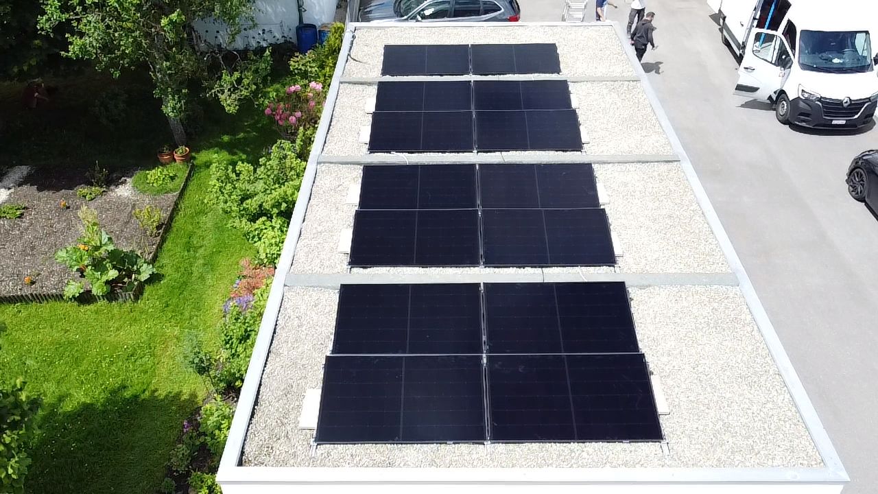 Panneaux photovoltaïques Corgémont