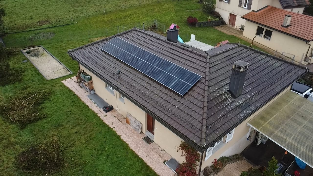 Panneaux photovoltaïques Versoix