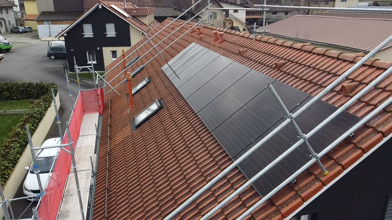 Panneaux photovoltaïques Ependes