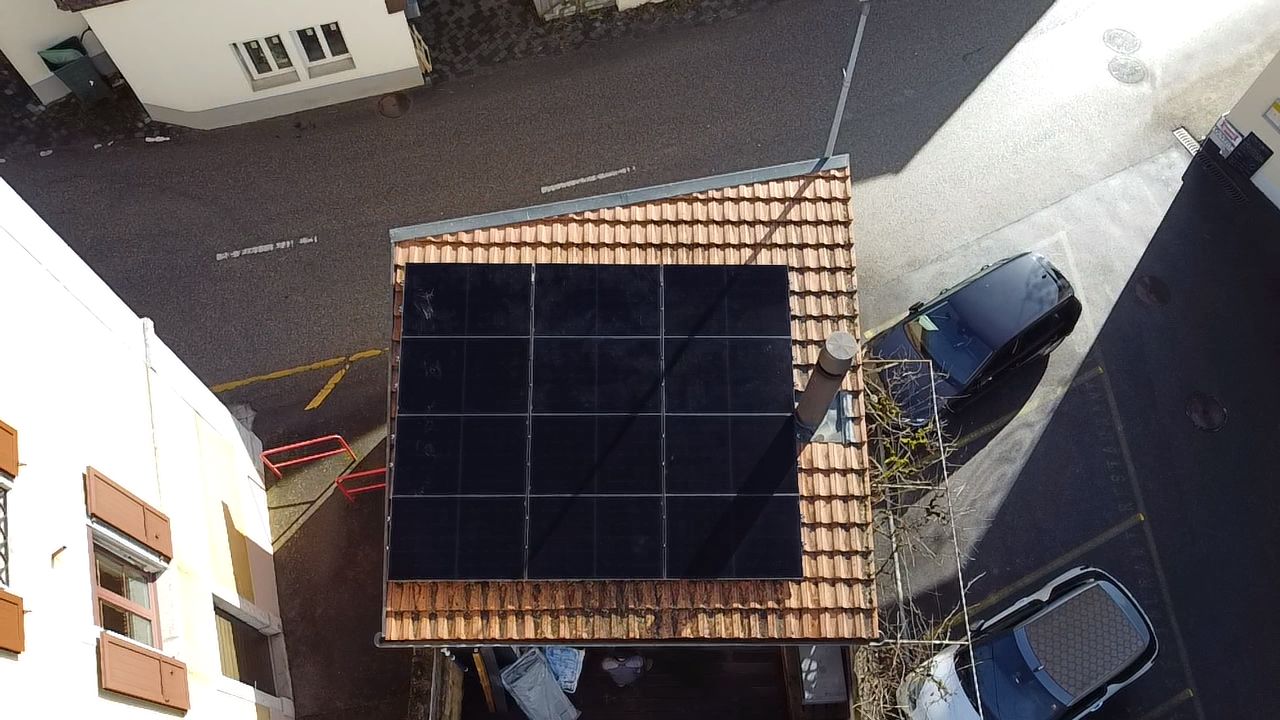 Panneaux photovoltaïques Montcherand