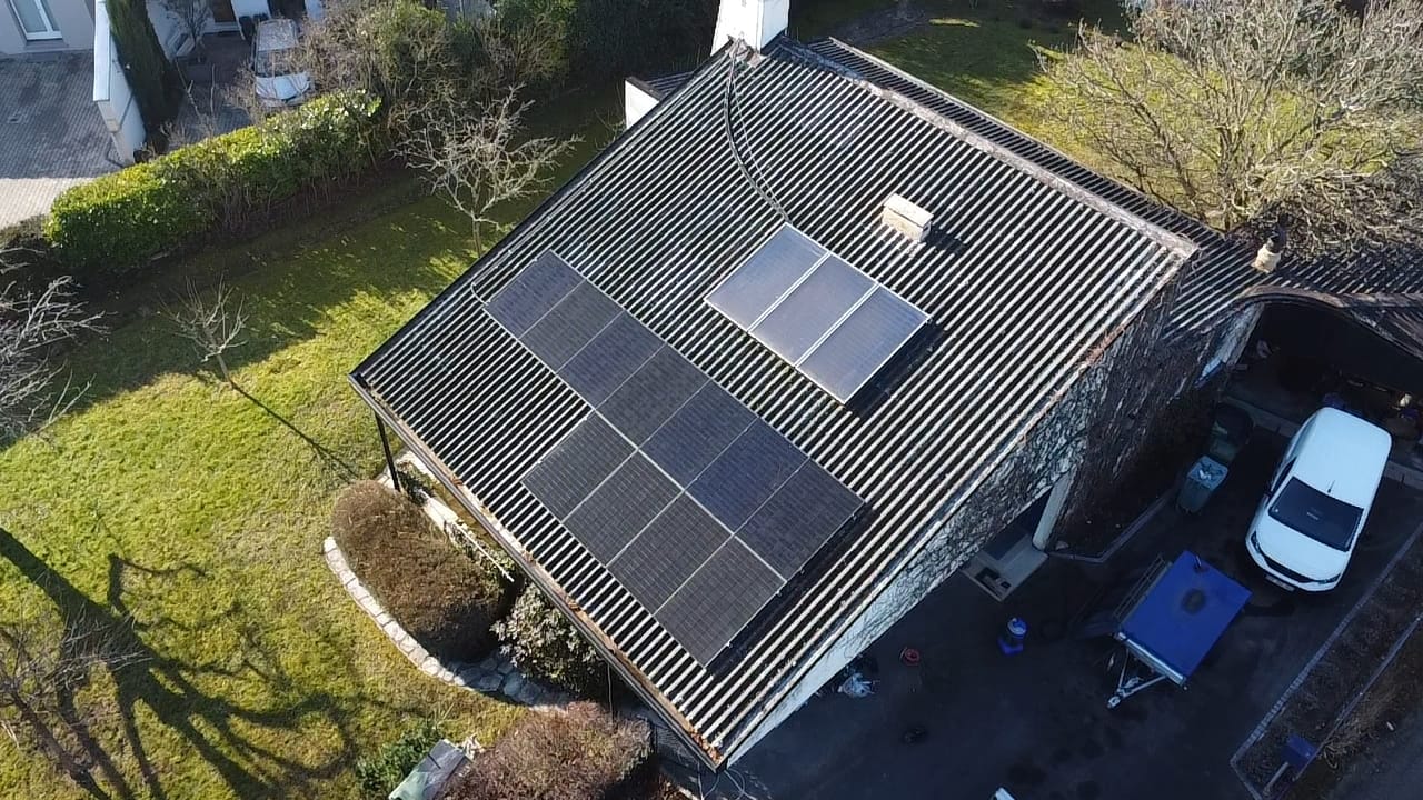 Panneaux photovoltaïques Anières