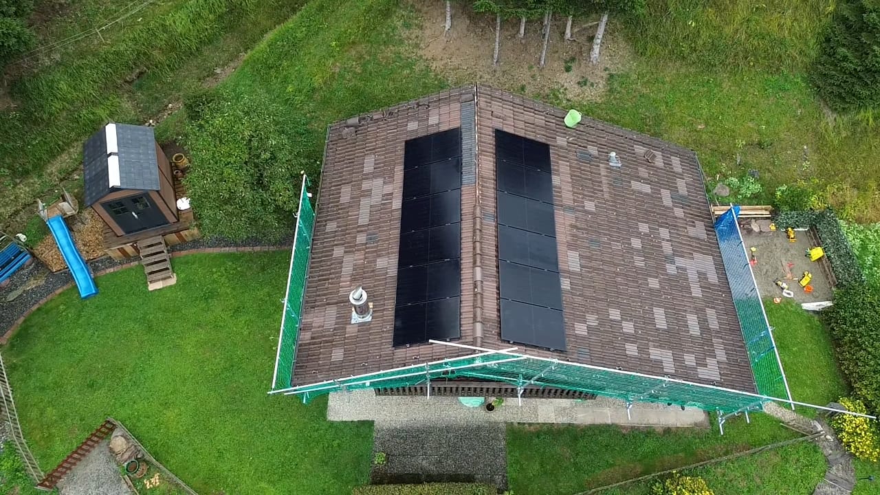 Panneaux photovoltaïques Morgins