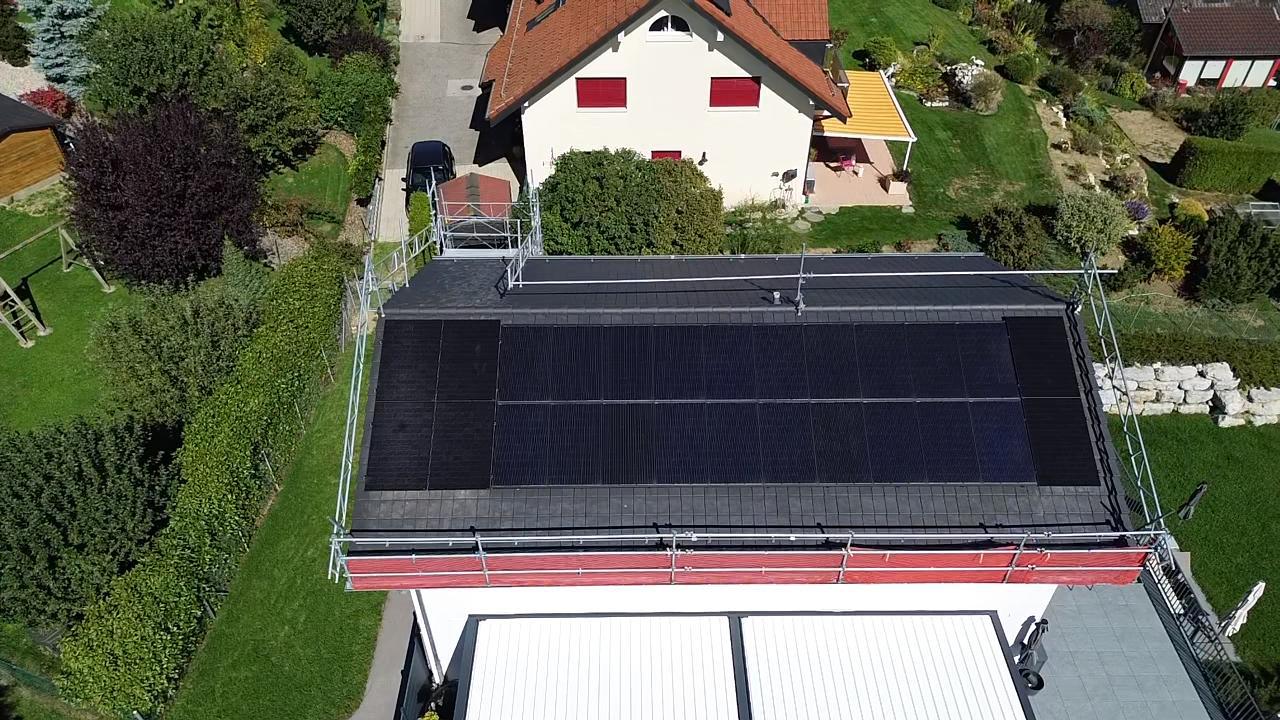 Panneaux photovoltaïques Le Vaud
