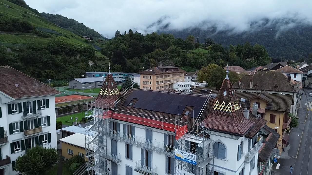 Panneaux photovoltaïques Bex