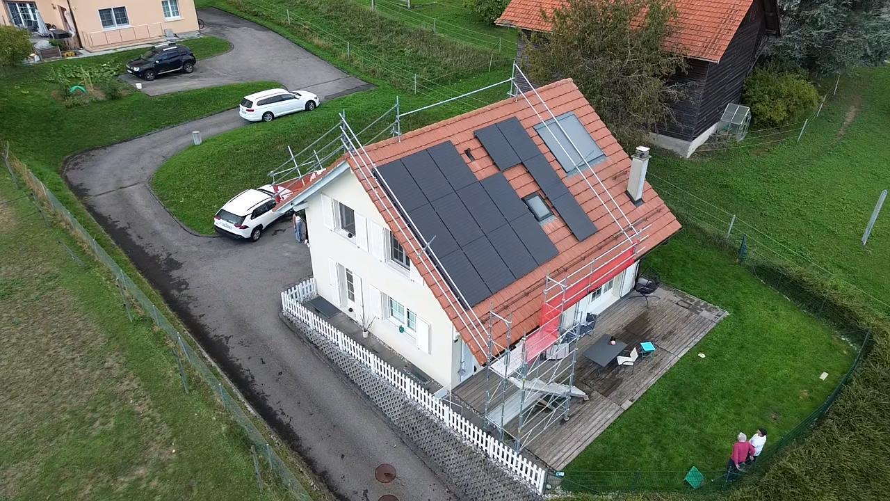 Panneaux photovoltaïques Orzens
