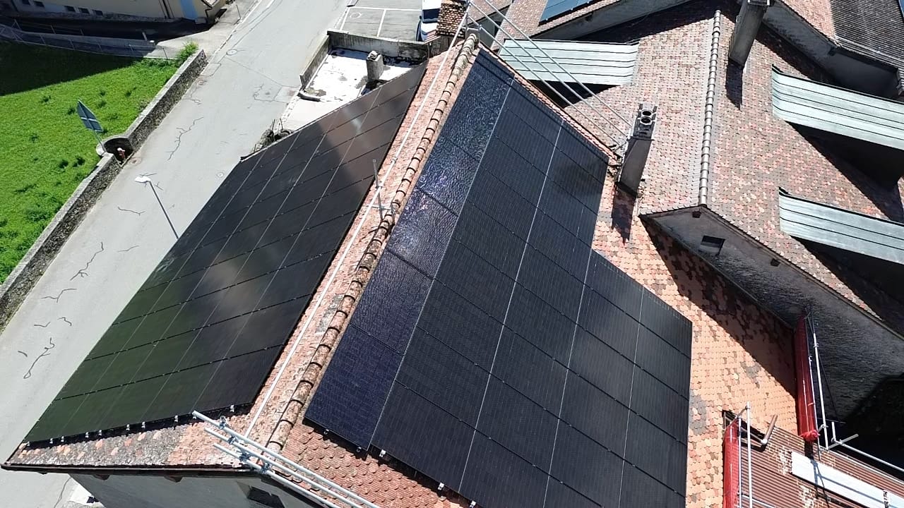 panneaux photovoltaïques Hautes-Morges