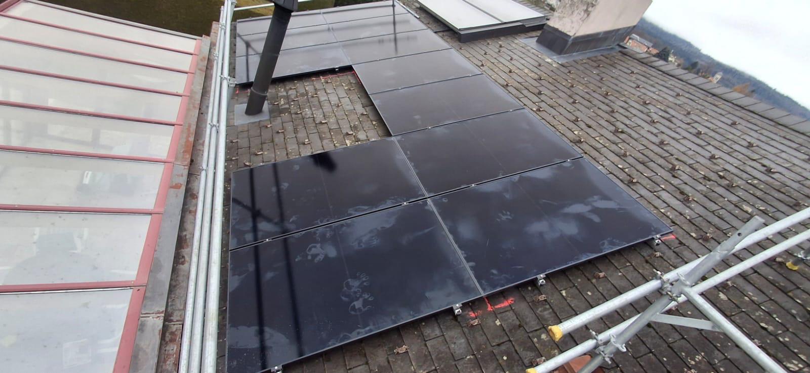 Panneaux photovoltaïques Le Vaud