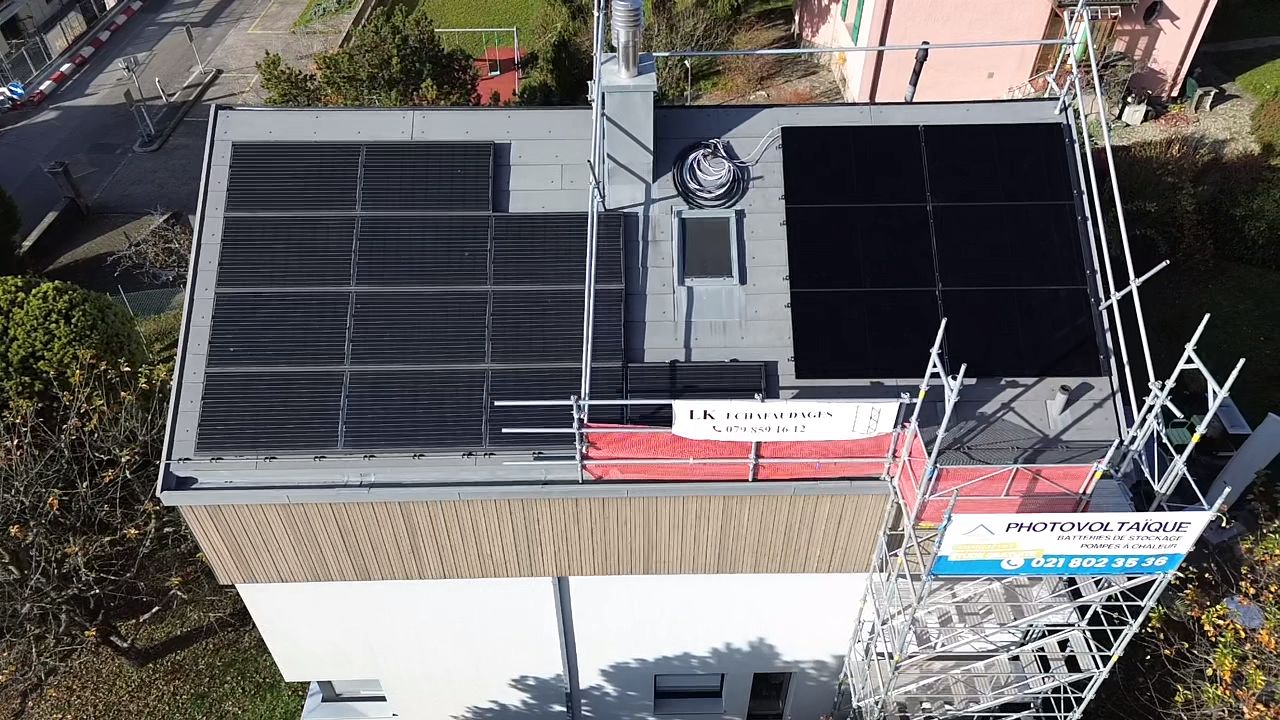 Panneaux photovoltaïques Prilly