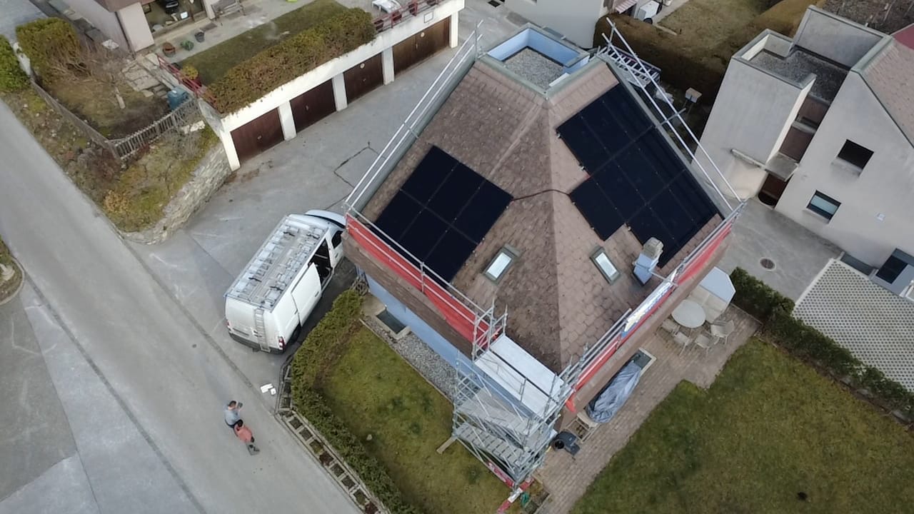 Panneaux photovoltaïques Sierre