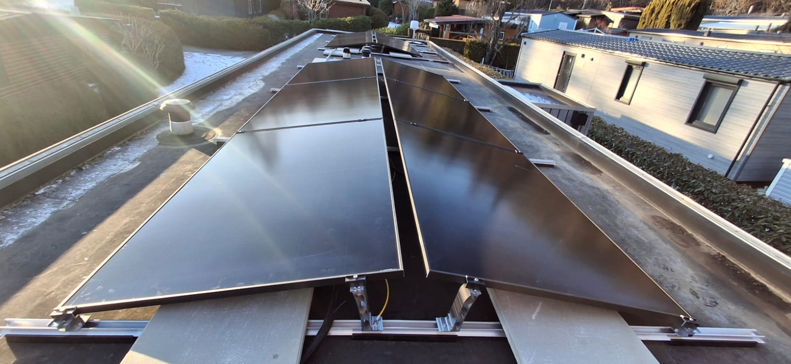 Panneaux photovoltaïques La Rippe